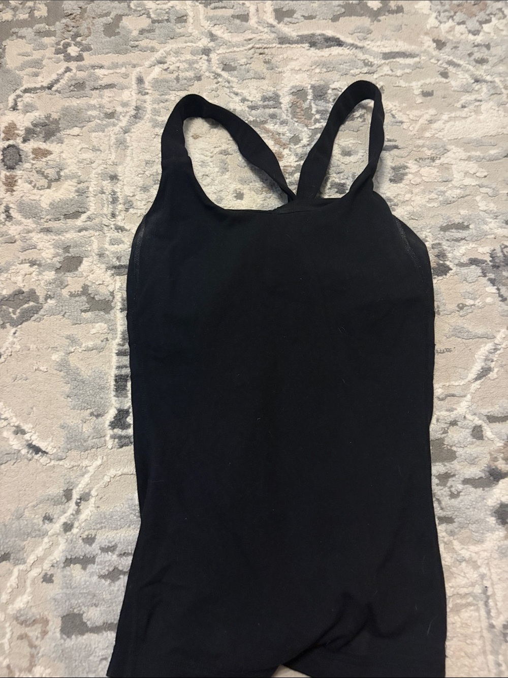 lululemon athletica Black Racerback Tank